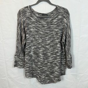 Market and Spruce 3-4 Sleeve Tunic Sweater